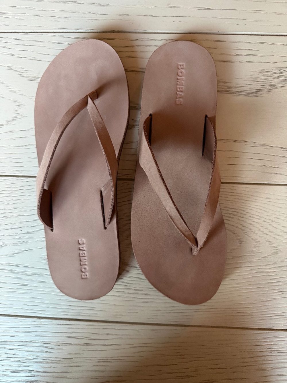 Bombas - Women's Sunrise Leather Flip Flop - size 9 - Picture 3 of 7